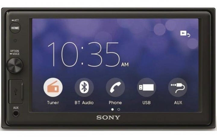 Sony XAV-AX1000, bilstereo med enkeldin-chassi & dubbeldin-skärm i gruppen Bilstereo / Bilstereo dubbeldin hos CD Bilradio (120XAVAX1000)