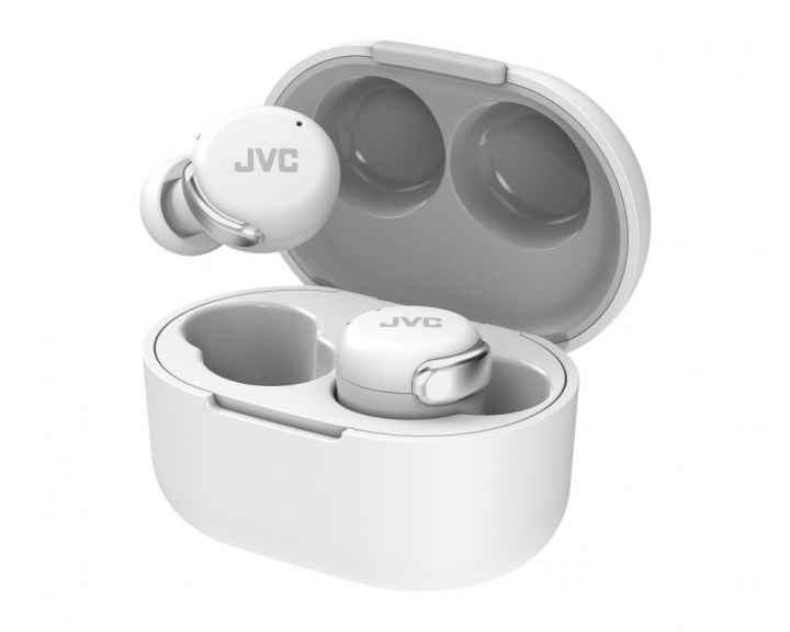 JVC HA-A30T kompakta trådlösa in-ear hörlurar med brusreducering, vit i gruppen Hemmaljud / Hörlurar hos CD Bilradio (130HAA30TW)