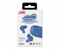 JVC HA-A7T2 Gumy trådlösa in-ear hörlurar, blå