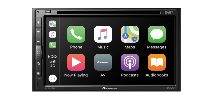 Pioneer AVH-Z5200DAB, bilstereo med Bluetooth, Apple Carplay och Android Auto i gruppen Bilstereo / Bilstereo dubbeldin hos CD Bilradio (135AVHZ5200DAB)