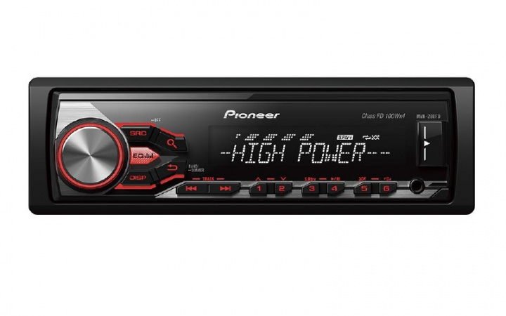 Pioneer MVH-280FD, bilstereo med AUX och USB i gruppen Bilstereo / Bilstereo enkeldin hos CD Bilradio (135MVH280FD)