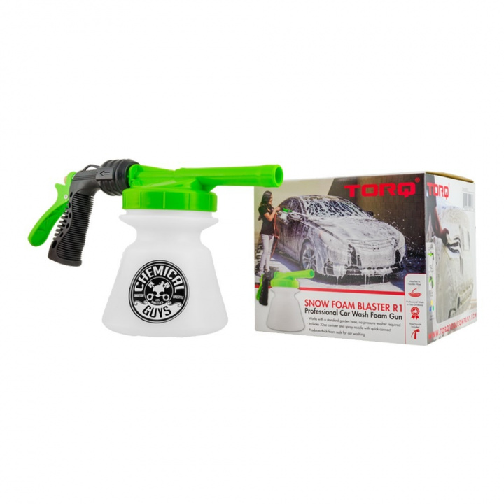 Chemical Guys TORQ Snow Foam Blaster R1, skumkanon för trädgårdsslang i gruppen Kampanjer / Påsk-kampanj hos CD Bilradio (179EQP323)