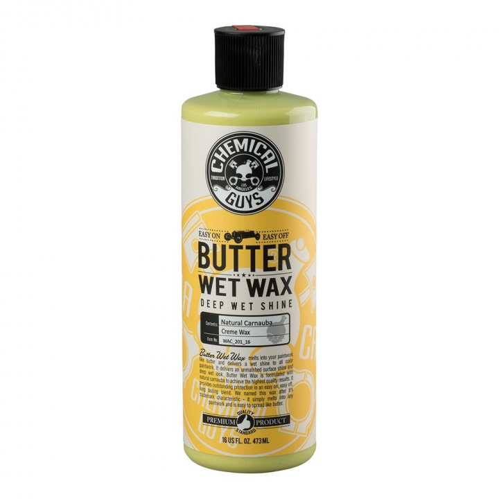 Chemical Guys Butter Wet Wax grymt wet look-vax, 473 ml i gruppen Kampanjer / Påsk-kampanj hos CD Bilradio (179WAC20116)