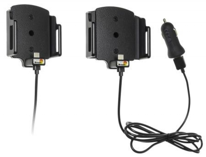 Aktiv hållare med USB-kabel och cigg-adapter i gruppen Smartphone i bil / Mobilhållare hos CD Bilradio (240521841)