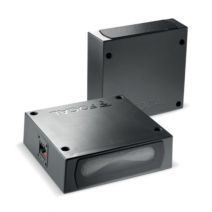Focal ISUBTWIN Ultrakompakta passiva baslådor (Par) i gruppen Baslådor / Dubbellådor hos CD Bilradio (401ISUBTWIN)