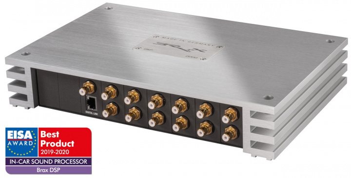 BRAX DSP - Silver Edition, kraftfull modulär 12-kanalig ljudprocessor i gruppen Slutsteg / Ljudprocessorer hos CD Bilradio (55212101)
