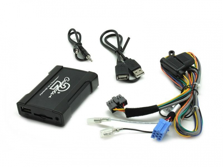 USB/AUX/SD-Kort adapter till Fiat Doblo/Punto/Multipla 1999-2010 i gruppen Modellanpassat / Fiat / Punto hos CD Bilradio (701CTAFAUSB001)