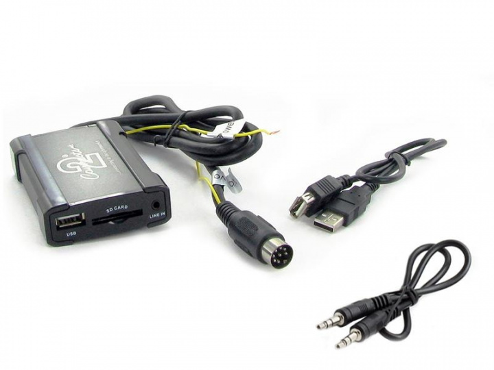 USB / AUX /SD-korts adapter Volvo med HU stereo i gruppen Modellanpassat / Volvo / S60 / 2006-2010 hos CD Bilradio (701CTAVLUSB001)