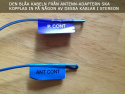 Antennadapter ISO - DIN för aktiv antenn Audi, Seat, skoda och VW