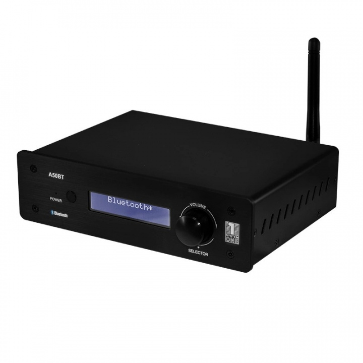 System One A50BT Bluetooth-midiförstärkare i gruppen Hemmaljud / Förstärkare / Stereoförstärkare hos CD Bilradio (815A50BT)