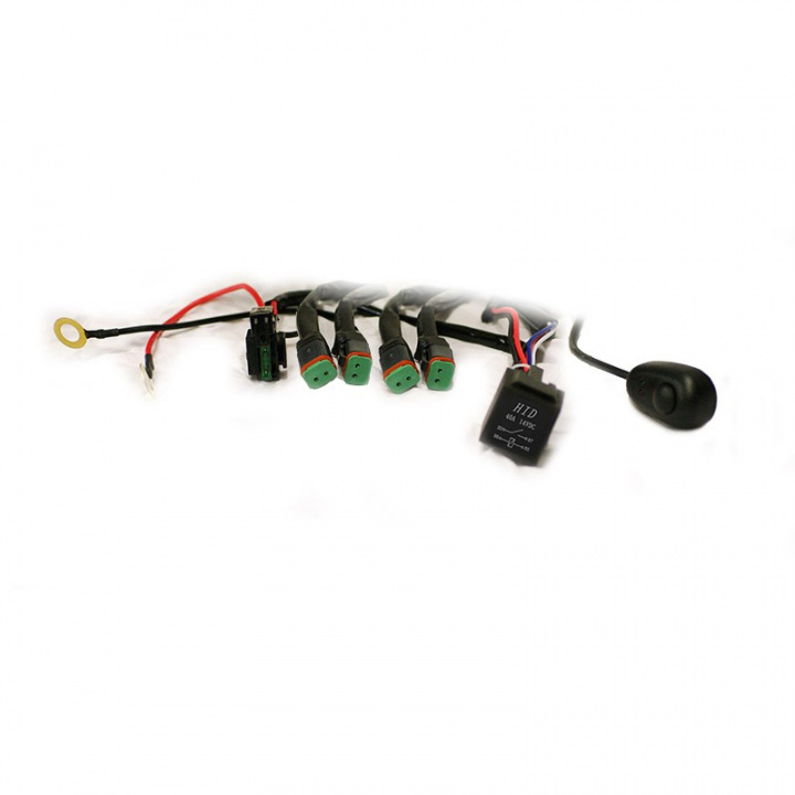 NIZLED LED kabelstam med 4 DT-kontakter för extraljus i gruppen LED-Belysning / Monteringstillbehör hos CD Bilradio (871KABEL4804DT)