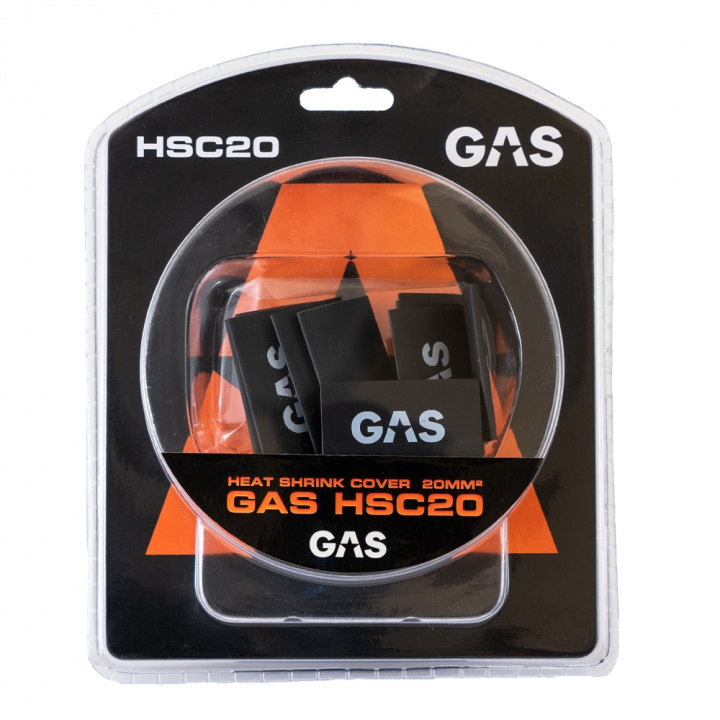 GAS 10-pack 20mm² krympslang, svart i gruppen Kampanjer / Utförsäljning GAS tillbehör hos CD Bilradio (910HSC20)