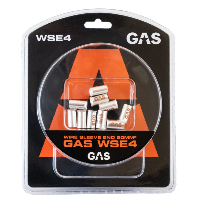 GAS 10-pack änd-/kabelhylsor, 25mm²-kabel i gruppen Kampanjer / Utförsäljning GAS tillbehör hos CD Bilradio (910WSE4)
