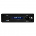 System One A50BT & 2-pack DLS Flatbox Mini stereopaket, svart