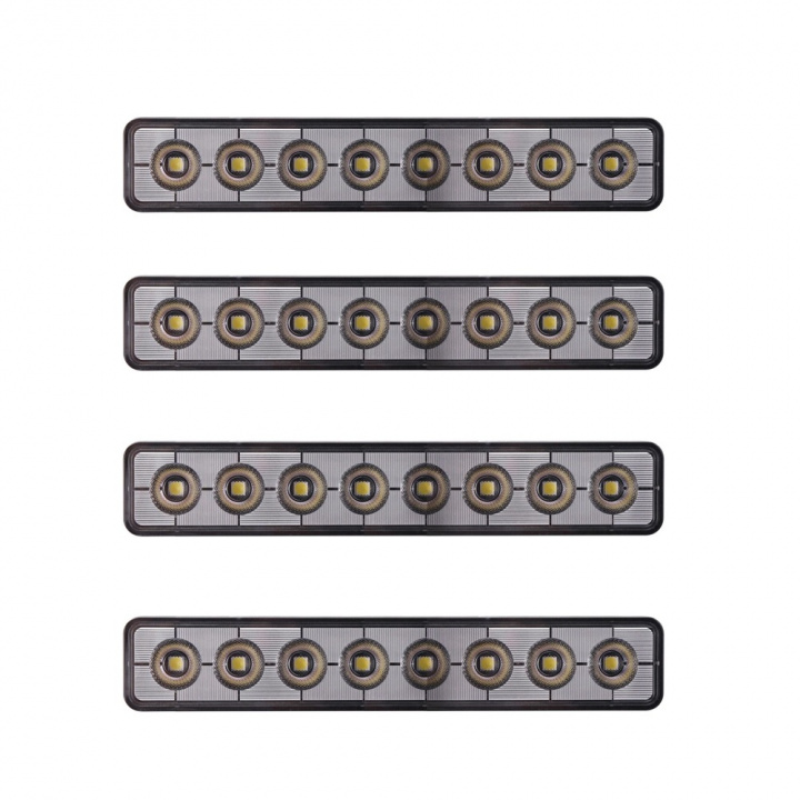 4-pack NIZLED Arbets-/skåpbelysning 48W (5600 lumen), arbetsljuspaket i gruppen LED-Belysning / Ljuskit & paket hos CD Bilradio (SETB48RFX4)