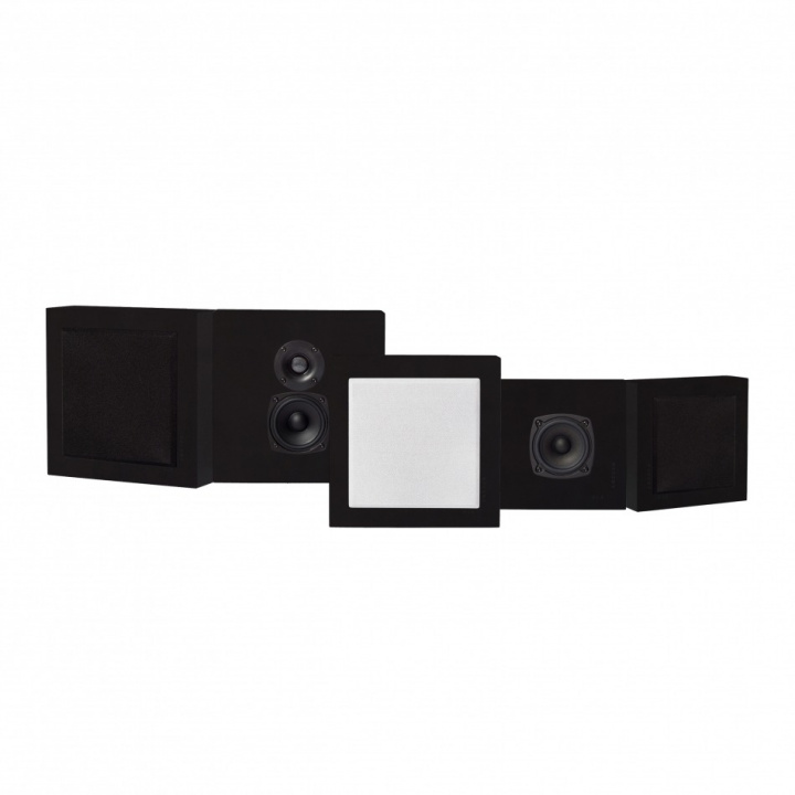 DLS Flatbox Mini On-Wall 5.0 högtalarpaket, svart i gruppen Hemmaljud / Högtalare / Högtalarpaket hos CD Bilradio (SETFBMINIPKT8)