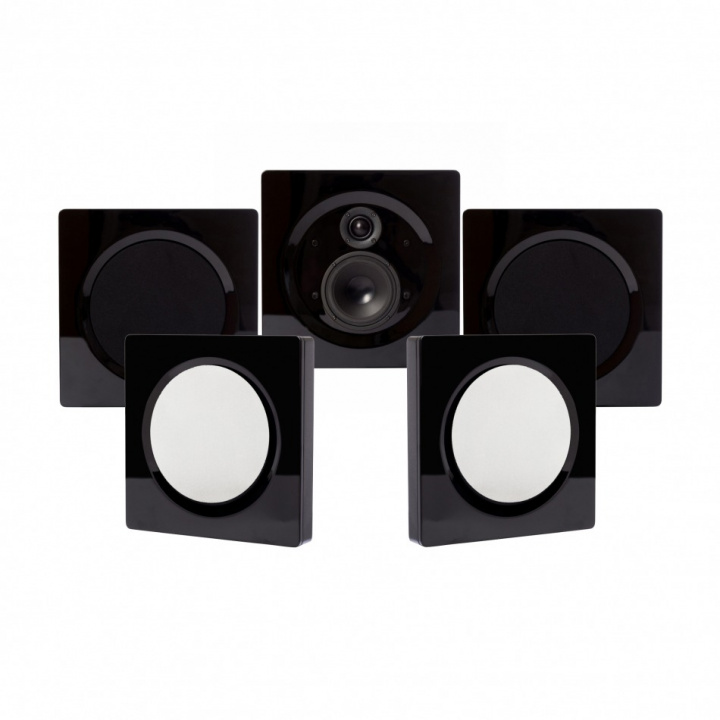 DLS Flatbox D-One On-Wall 5.0 högtalarpaket, svart i gruppen Hemmaljud / Högtalare / Högtalarpaket hos CD Bilradio (SETHDONEBPKT3)
