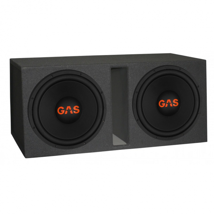 GAS MAD S2-15D2 2x15 tum i GV-låda i gruppen Kampanjer / Påsk-kampanj hos CD Bilradio (SETMADS215D2PKT2)